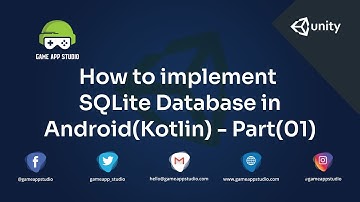How to Implement SQLite Database | Android | Game App Studio