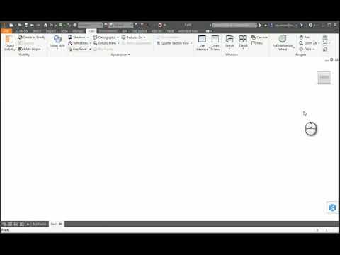 AutoDesk Inventor Professional missing Browser and/or Navigation toolbar Tutorial