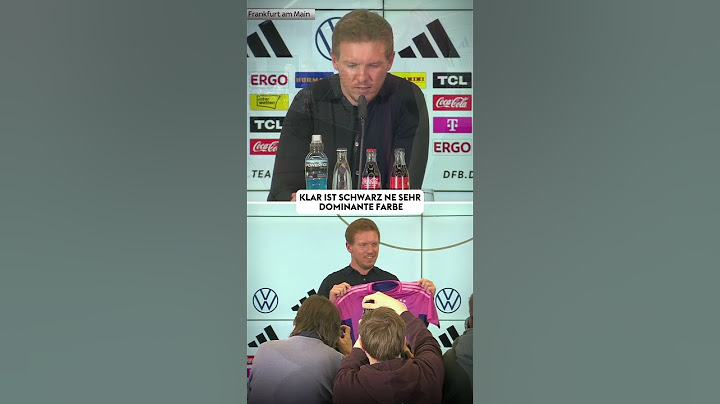 Das sagt Nagelsmann zu den pinken Trikots der Nationalmannschaft! 👀🟣