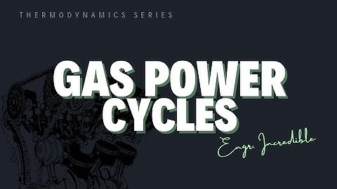 OTTO CYCLE 1//Introduction// GAS POWER CYCLES // THERMODYNAMICS 