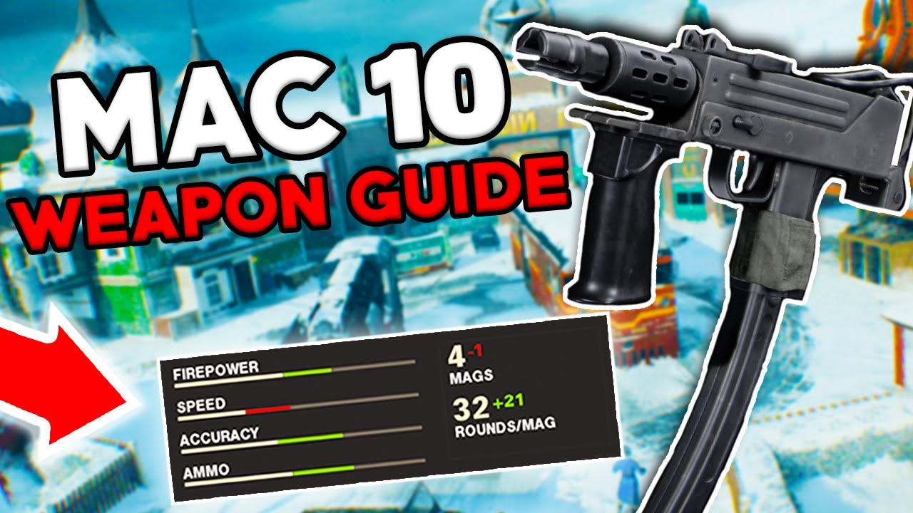BEST MAC 10 SETUP & TIPS - WEAPON GUIDE (COLD WAR/WARZONE)