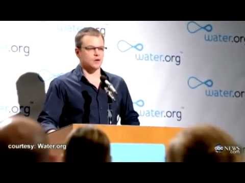Matt Damon - No Toilet Day - YouTube Matt Damon - No Toilet Day - YouTube