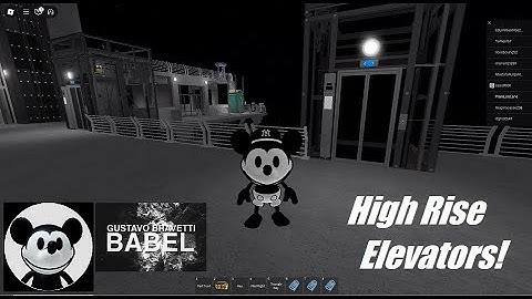 Roblox - High-Rise Elevators/Lifts - Game Play 2025 (w/ music)