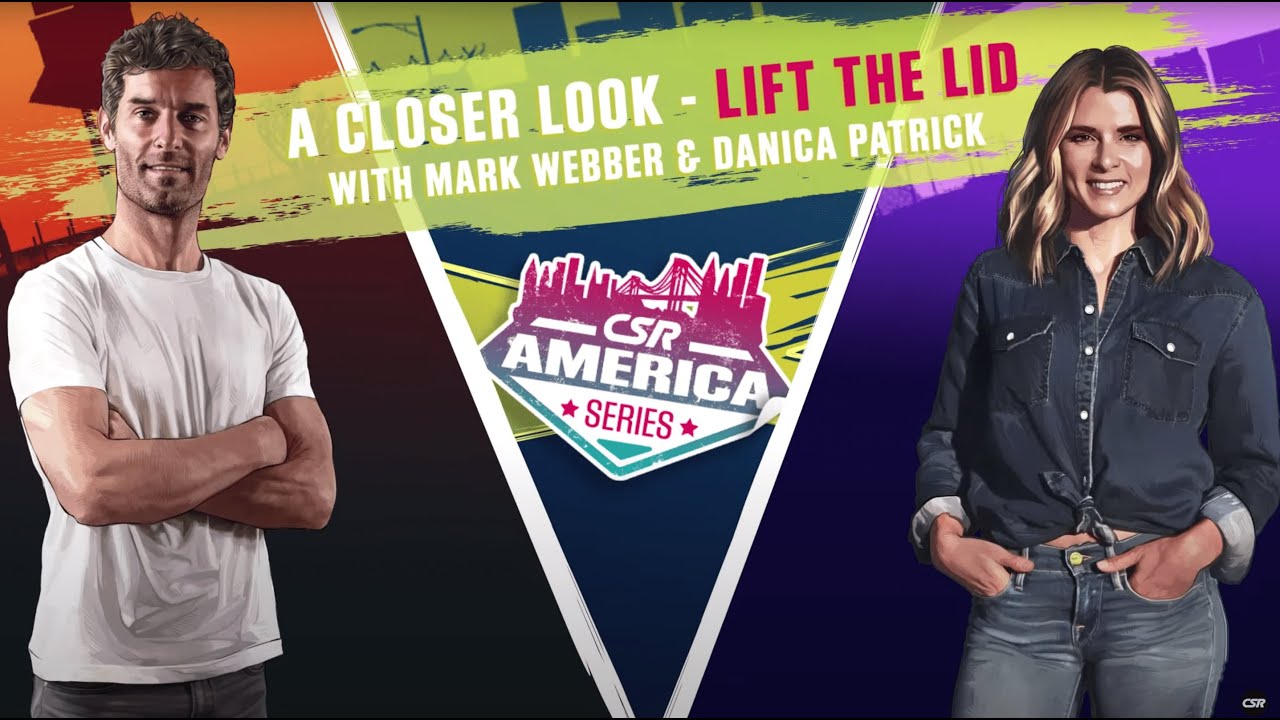 Lift the Lid with Mark Webber and Danica Patrick - CSR2 America Series