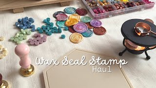 ✨ Wax Seal Stamp Haul | Stationary Haul | ASMR - Relaxing