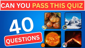 How Good Is Your General Knowledge? 🤔 | 40 Fun Quiz Questions