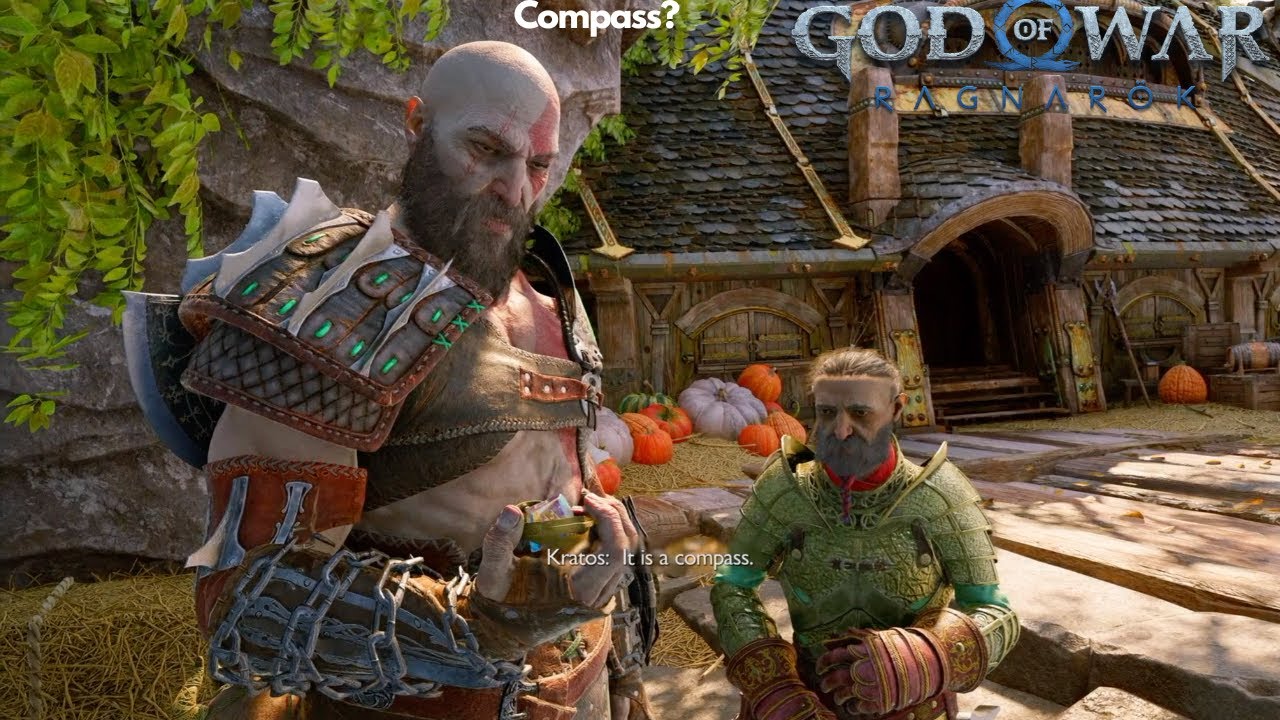 God of War Ragnarok: Kratos — Secret Compass