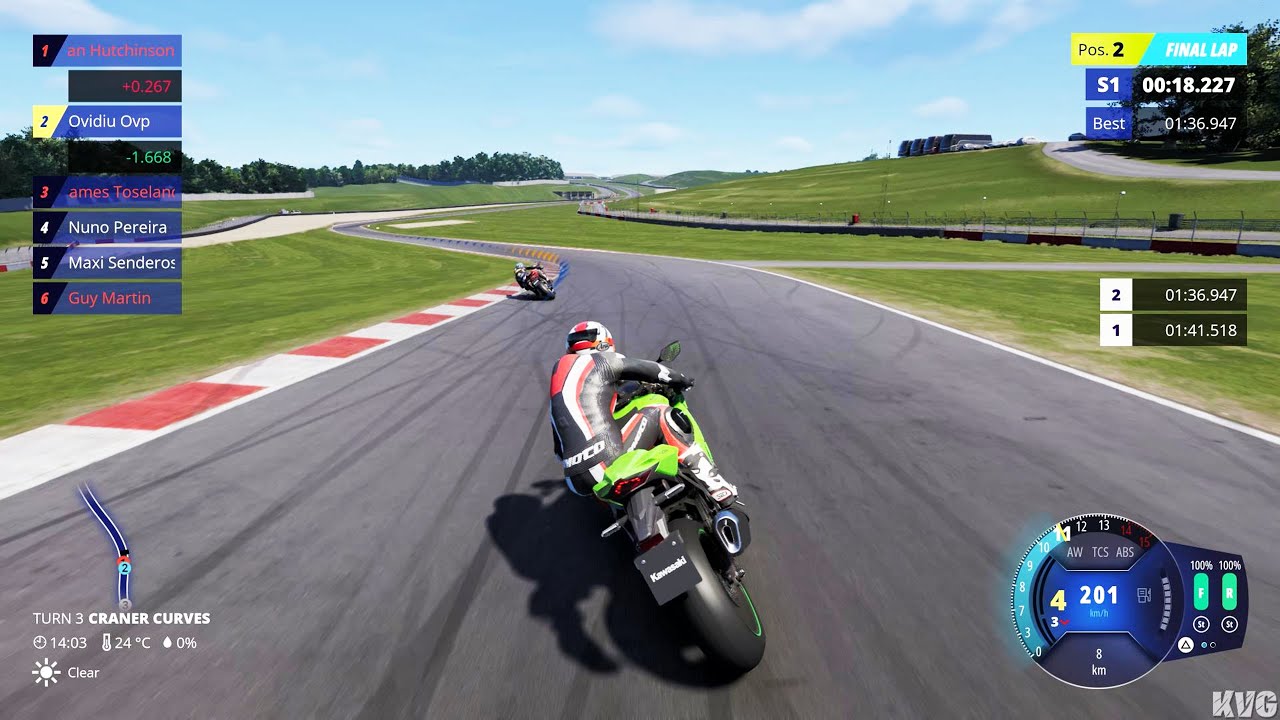 RIDE 6 - Kawasaki Ninja ZX-10RR 2021 - Gameplay (PS5 UHD) [4K60FPS]