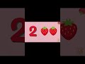 Only Fast Kids Get This! Count Strawberries 1–2 🍓⚡ #learning #preschoollearning #kids #taviworld