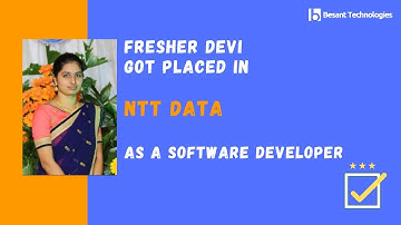 Besant Technologies Bangalore Reviews | Devi Got placed in NTT DATA | Software Testing Course & Jobs