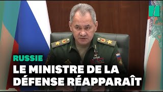 Le ministre de la Défense de Vladimir Poutine réapparait dans une vidéo