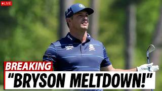 Bryson DeChambeau MELTS DOWN After Day 1 Collapse at The Masters—Golf World Stunned!