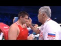 Максим Бабанин(РОССИЯ)- Виктор Выхрист(Украина) 91кг (Чемпионат Европы по боксу)