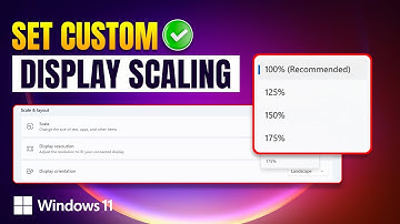 How to Set Custom Display Scaling Settings on Windows 11 | Change Win 11 Display Scaling to Custom