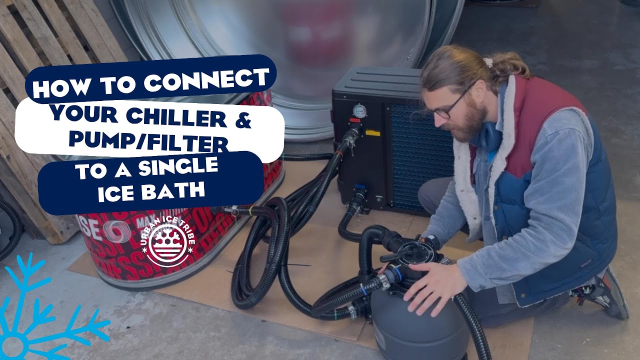 How to connect your chiller system to the pump/filter & ice bath