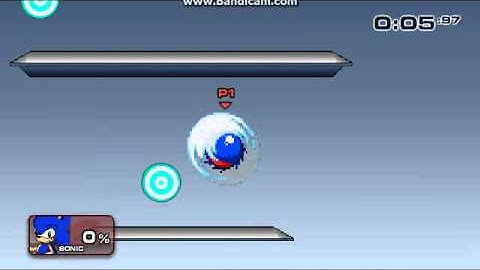 SSF2 Demo v0.9 Target Test - Sonic 10:43 (LVL 1)