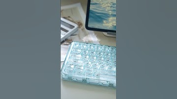 YUNZII X71 Clear Keyboard #keyboard #mechanicalkeyboard #yunzii #customkeyboard