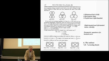 Keith Moffatt - Lecture 1 - Helicity and its role in dynamo theory