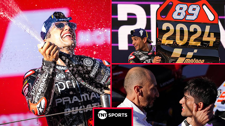 PIT CELEBRATIONS for Pramac as Jorge Martin crowned World Champion in Barcelona! 🏆 #MotoGP