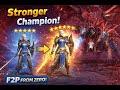 First 6★ Champion! Chimera Boss Fight | F2P From Zero