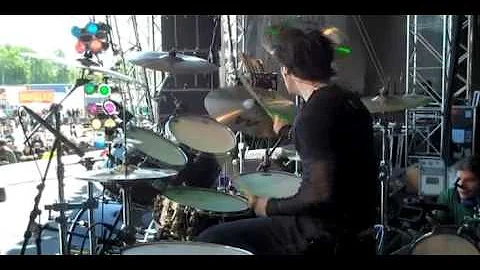 Impellitteri - Sweden Rock 2009 Glen Sobel Drum Cam