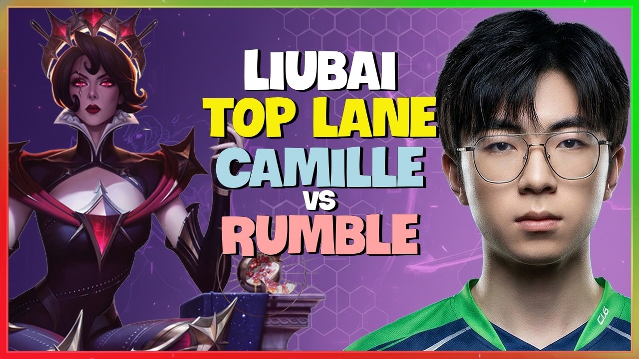 Rank 1 Camille : This Dude is CRUSHING the Super Server with INSANE Mechanics - Engsub