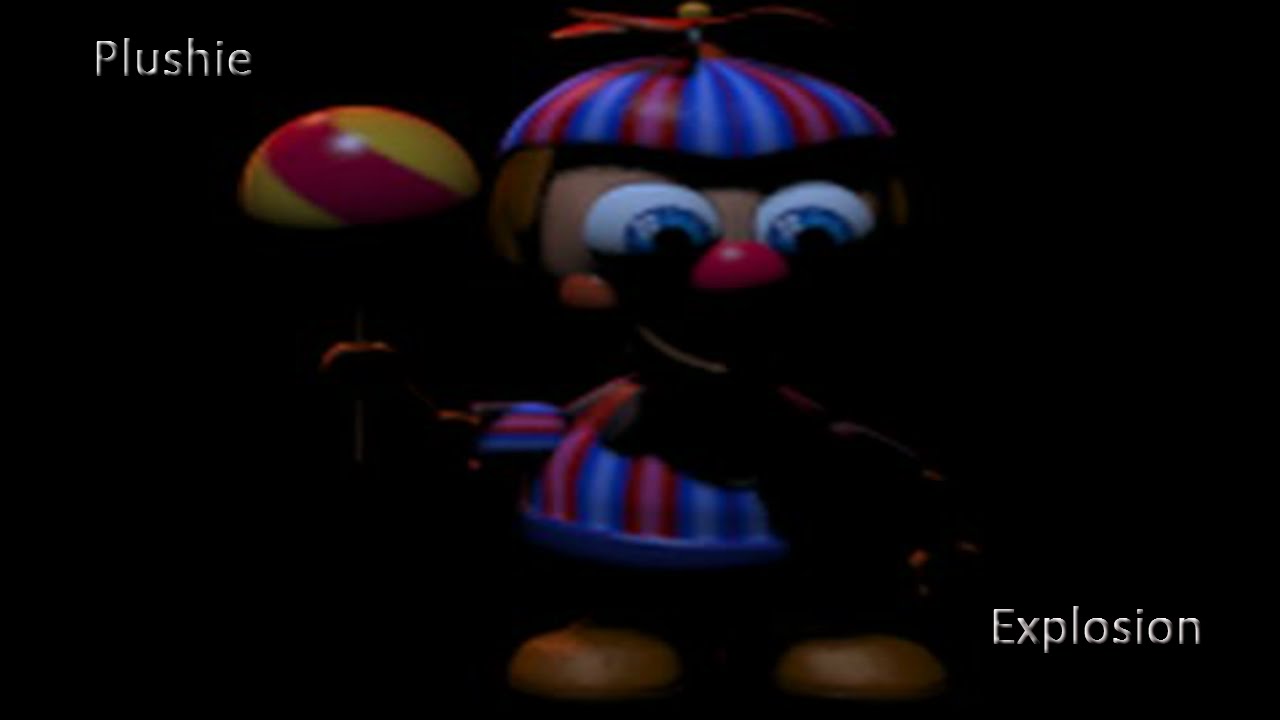 Plushie Explosion=Balloon Boy(Minecraft) - YouTube