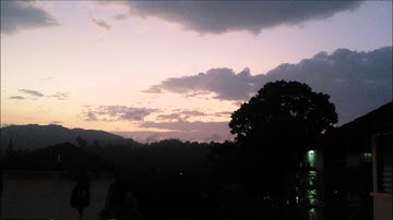 Time-Lapse HD Video 1080p with twilight, Clouds and Relaxing Music in UTARA university