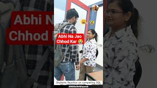 abhi na jao chod kar dil abhi bhara nahi sql khtm #sql #trending #viral #funnyshorts #comedy