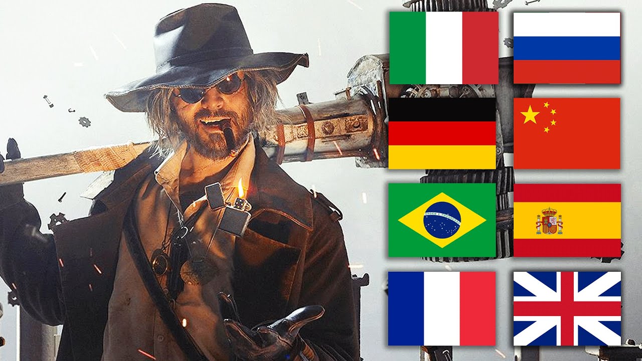 Resident Evil 8 Village - Karl Heisenberg in 8 Different Languages