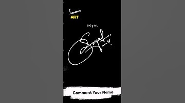 Soyal Name Signature Style | Soyal Unique Signature | S Letter Style #signature #art