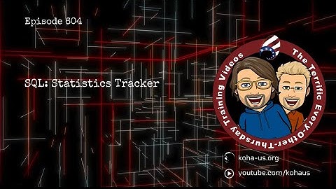 SQL: Statistics Tracker | 604