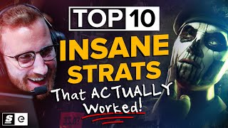 The Top 10 Insane Esports Strats that ACTUALLY Worked