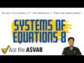 Master ASVAB Math: Solving Word Problems with Systems of Equations ๐งฎ
