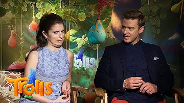 [P7] Anna Kendrick & Justin Timberlake | Trolls Interviews Compilation