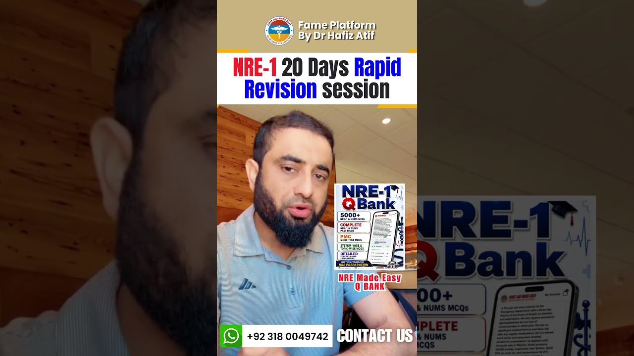 🚨 NRE-1 OCTOBER 2026 | 20-DAY RAPID REVISION SESSION | BY FAME PLATFORM