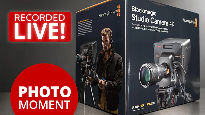 UNBOXING Blackmagic Studio Camera 4K and Amazon Prime Day — PhotoJoseph’s Photo Moment 2017-07-11