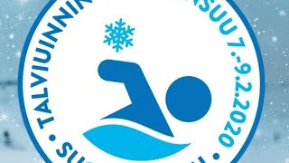 Talviuinnin SM-kisat 9.2.2020, Palkintojenjako vapaauinti 25m, sekä 4*25m viesti