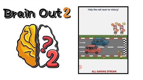 Brain Out 2 Level 269 || help the red racer to victory! Gameplay