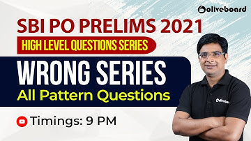 SBI PO Maths 2021 |  High Level Wrong Number Series for SBI PO  | All Pattern Questions | Vivek Sir