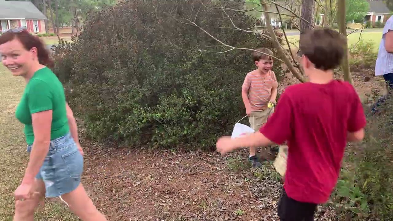 Family Easter Egg hunt 2025