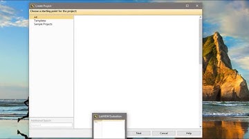 Creacion de proyecto Labview