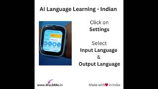 AI Language Learning - Indian Languages (Tamil , Marathi, Telugu, Hindi etc) - Powered by Bhashini