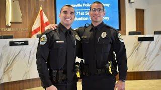 Huntsville Police Department holds graduation ceremony