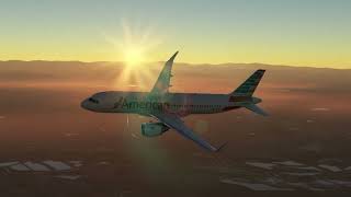 American Airlines A320-200 | Departure and Arrival | Charlotte to Denver | KCLT ✈ KDEN | MSFS 2020