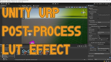 Unity URP Creating a LUT Post-Process