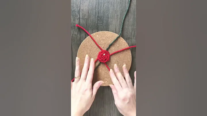 DIY Flower 🌹#rose#macrame#handmade#diy#ornament#gift#flores#craftsmanship#mothersday#ideas