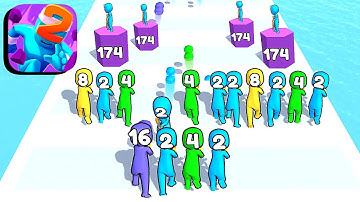 Merge Grabber ​- All Levels Gameplay Android,ios (Levels 1-4)