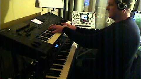 Demo  of this special sound up and down coming from the Yamaha Motif XF