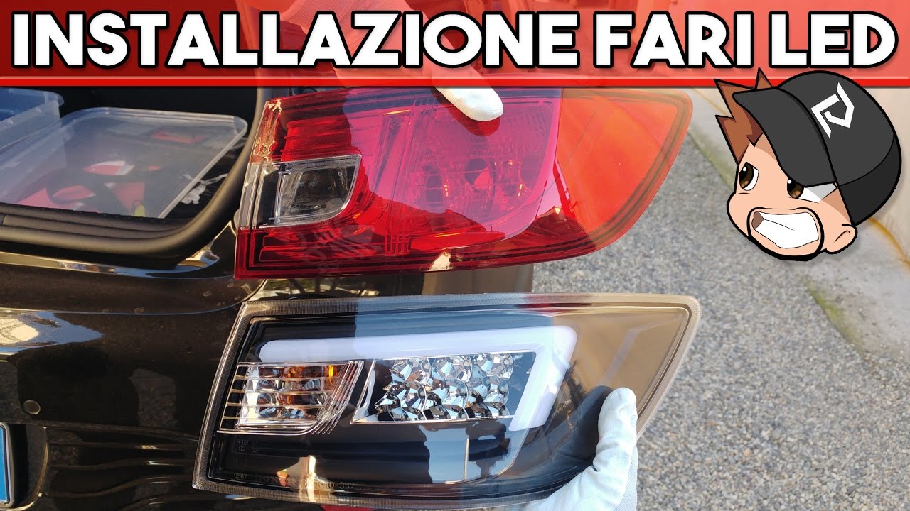 Installazione fari led clio iv darkluxifer ita youtube Fari a led per interni